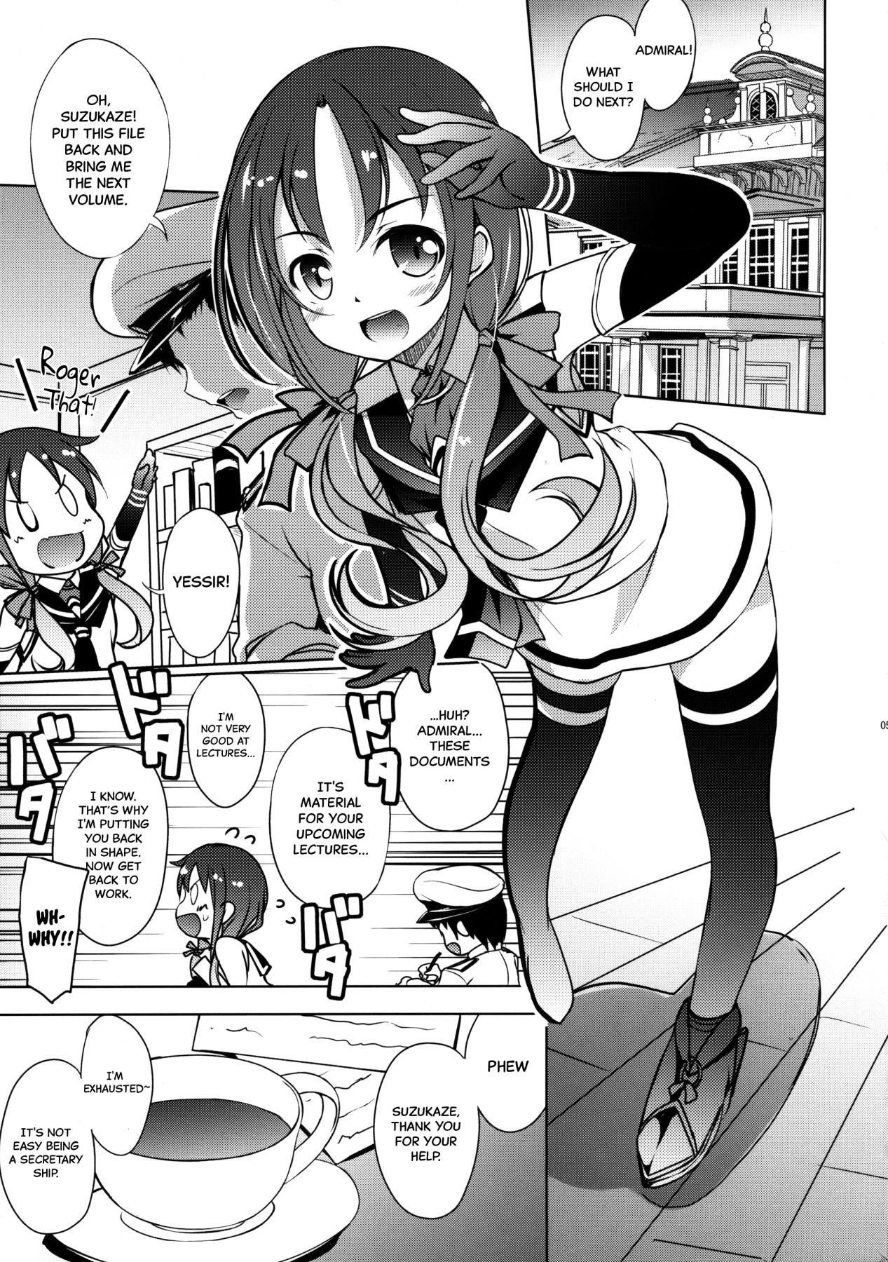 Hentai Manga Comic-A Nice Day For Some Suzukaze-Read-3